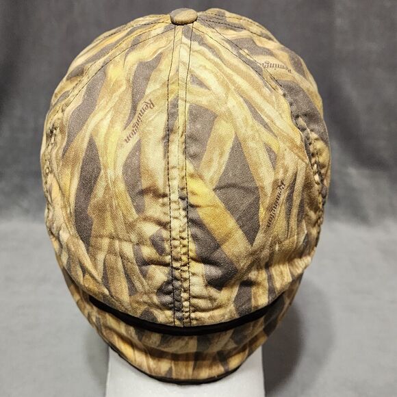 Vintage Cabelas Camo Hat trapper ear flap hat Insulated Size Small Cap - Picture 5 of 9